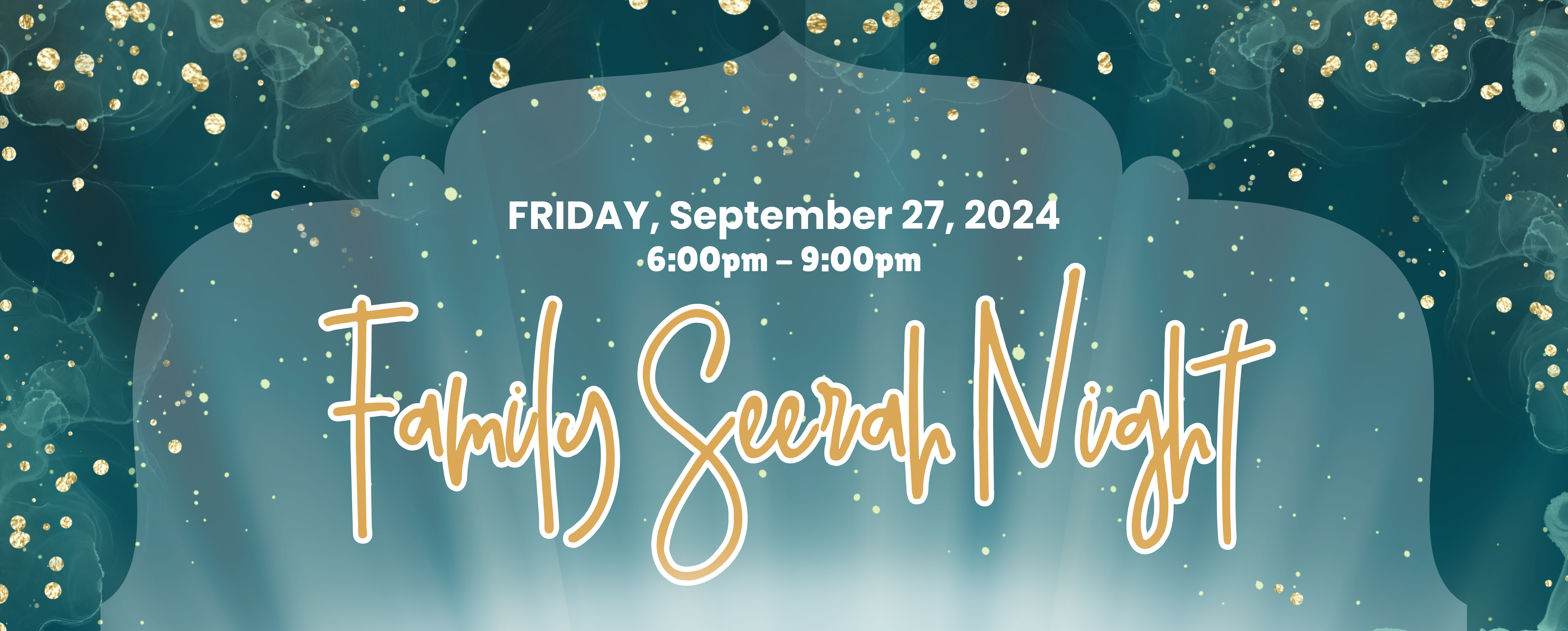 Family Seerah Night Banner